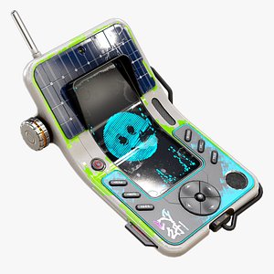 Sci-fi Controller V29 PBR 3D