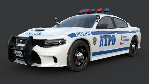 Dodge Charger SRT Hellcat NYPD Model 3D - TurboSquid 1666966