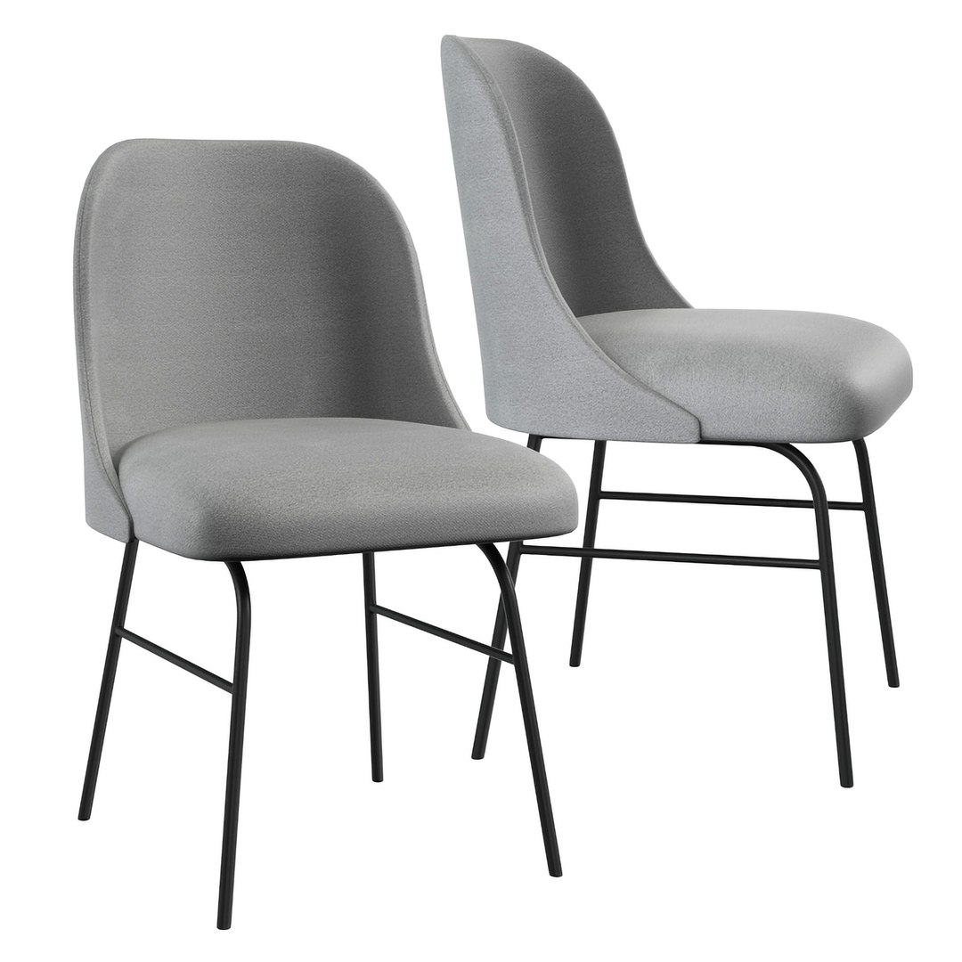 Fabric Modern single chair 3D - TurboSquid 2121228