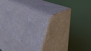 curbstone 3D model