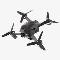DJI FPV Drone Rigged