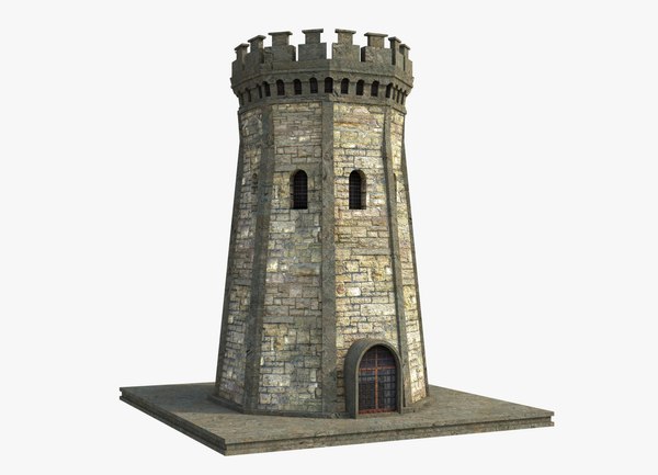 Mini Ancient Tower model