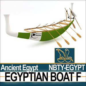Ancient Egypt Boat F