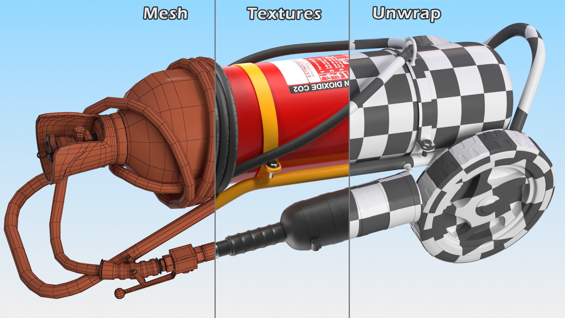 3D co2 wheeled extinguisher 20kg https://p.turbosquid.com/ts-thumb/nq/W1hPJu/eT/co2wheeledfireextinguisher20kg3dmodel015/jpg/1611694318/1920x1080/fit_q87/365aa4aecf396507c2454ca07629a777ab00e65f/co2wheeledfireextinguisher20kg3dmodel015.jpg