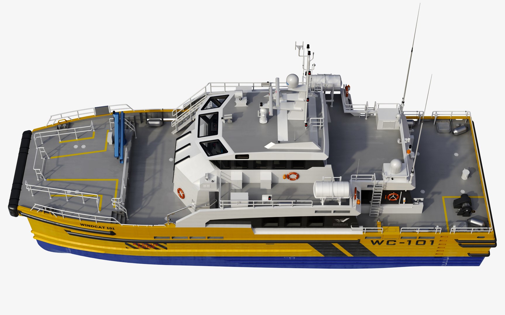 Windcat 101 MK4 Offshore Workboat 3D model https://p.turbosquid.com/ts-thumb/nq/bCFu0K/Vg/windcat_101_mk4_03/jpg/1662309293/1920x1080/fit_q87/42a17b53baa3cd6ab9e6a60b3a0f7a7467d2b02d/windcat_101_mk4_03.jpg