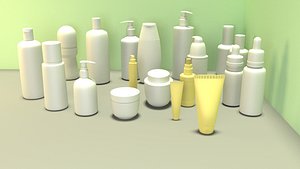 Cosmetics Models - Cream, Perfume,, Roll-on