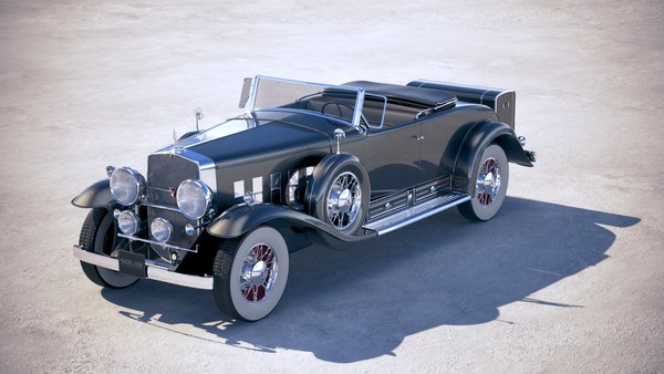キャデラックV 16 1930年ロードスターVray3Dモデル - TurboSquid 1302082