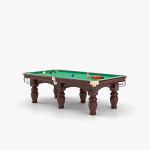 3D Snooker Table