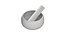 Rivet Stone Mortar Pestle