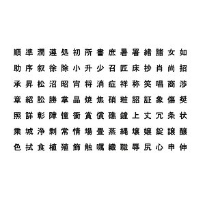 chinese ms gothic font 3D model
