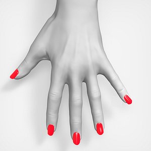 Beauty female hand