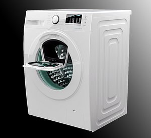 3d samsung wash machine