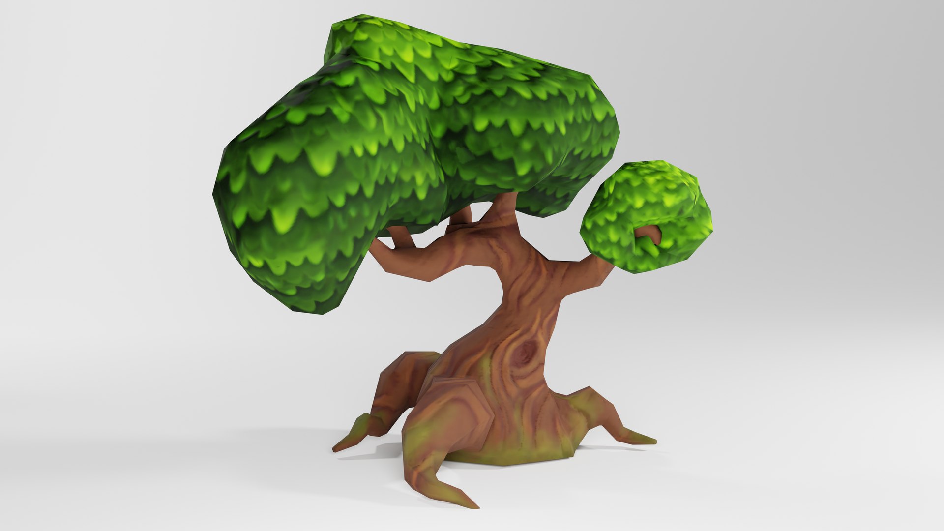 3D Model Lowpoly Stylized Tree - TurboSquid 1846194