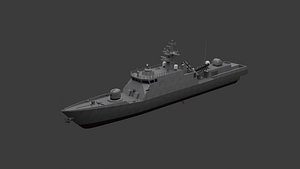 3D Yoon Youngha-class Patrol Missile Vessel