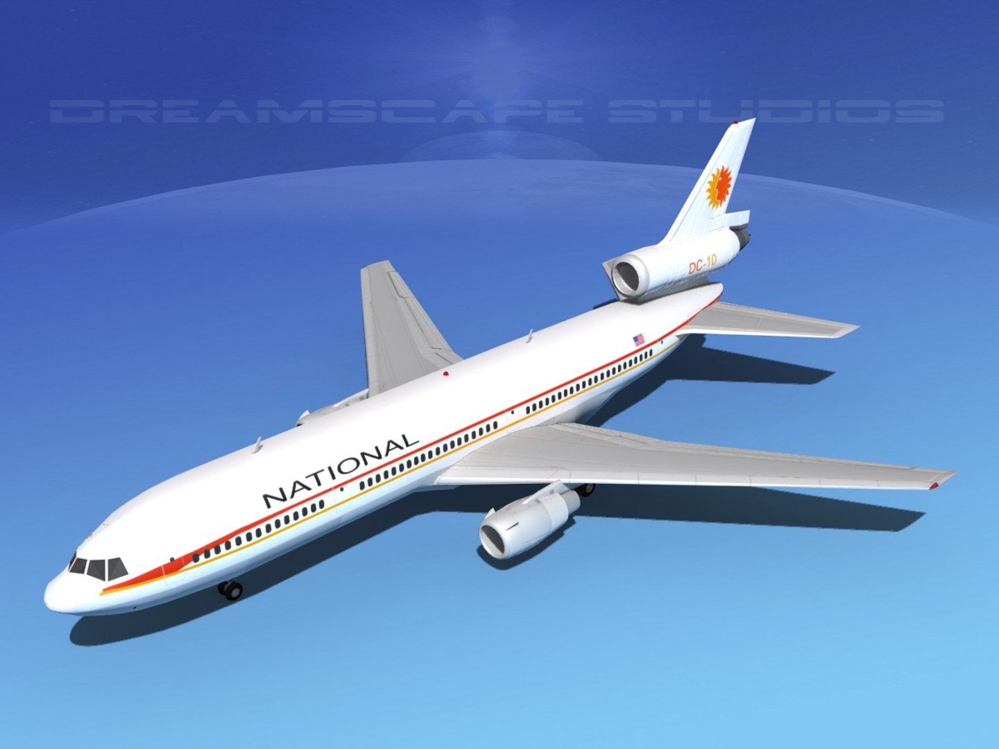 douglas dc-10 dxf