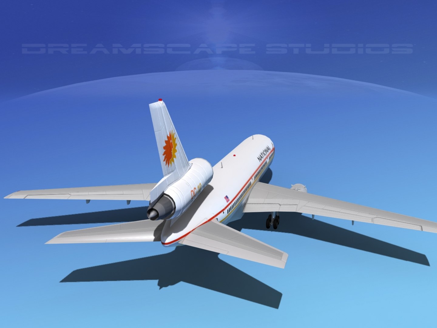 douglas dc-10 dxf