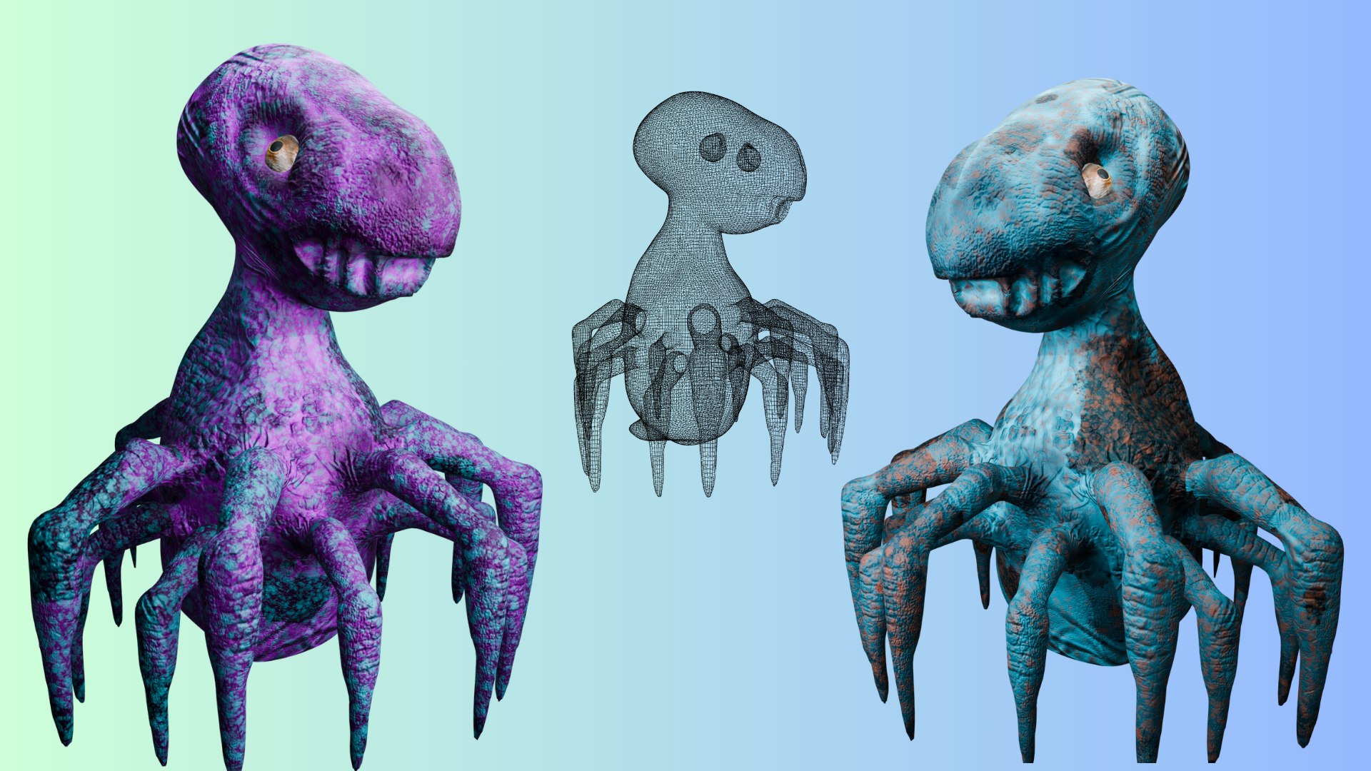 Fantasy Monsters Game Ready Rigged And Animated 3D https://p.turbosquid.com/ts-thumb/nq/zbrITX/Ik/monsterspreview04/png/1776176194/1920x1080/fit_q87/18146fb85f7abc958b37a5fe3a910e3d7204b5b3/monsterspreview04.jpg