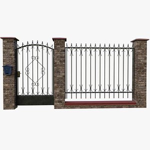 Brick Fence
