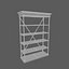 Wooden storage shelf