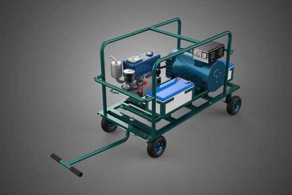 Generador Eléctrico SketchUp Modelos para Descargar | TurboSquid