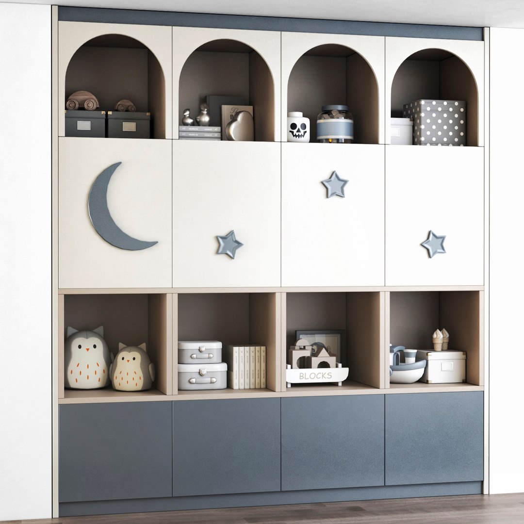 Furniture for nursery 4 3D TurboSquid 2158902