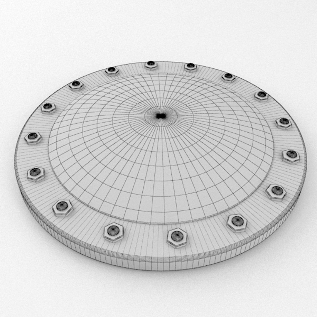 3ds Riveted Metal 1c