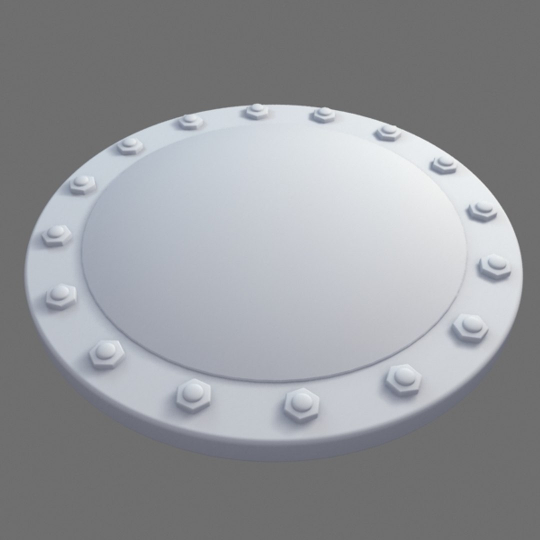 3ds Riveted Metal 1c