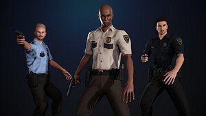 Policeman model