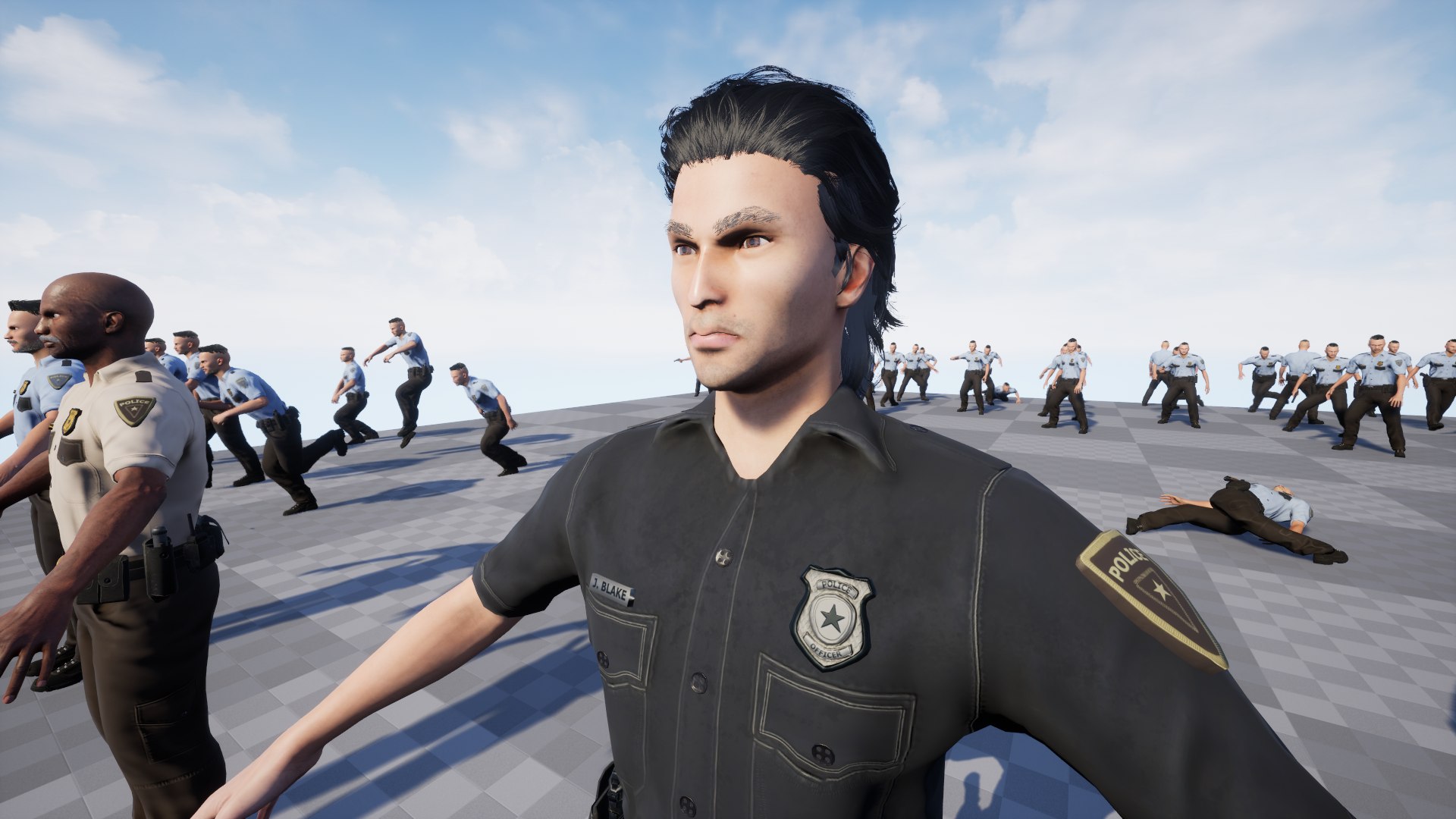 Policeman Model - TurboSquid 2359721