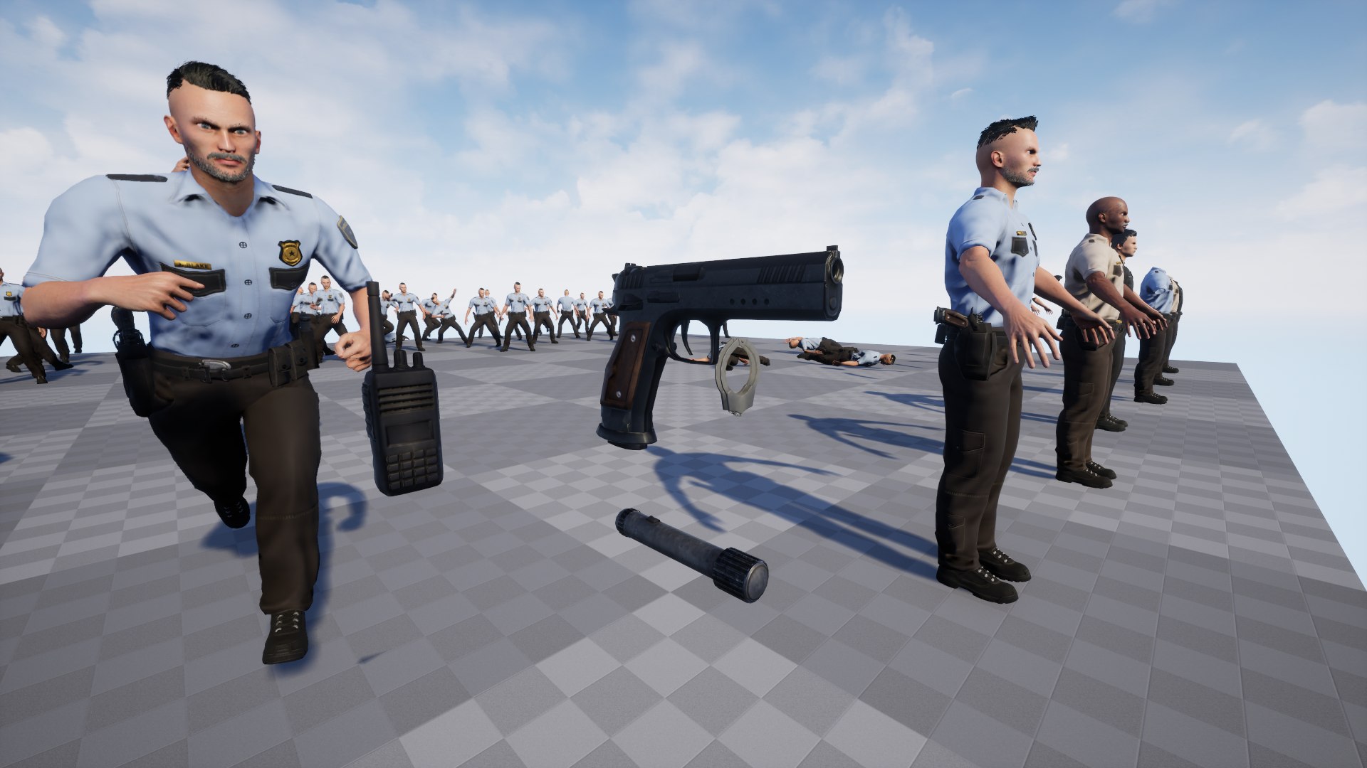 Policeman Model - TurboSquid 2359721