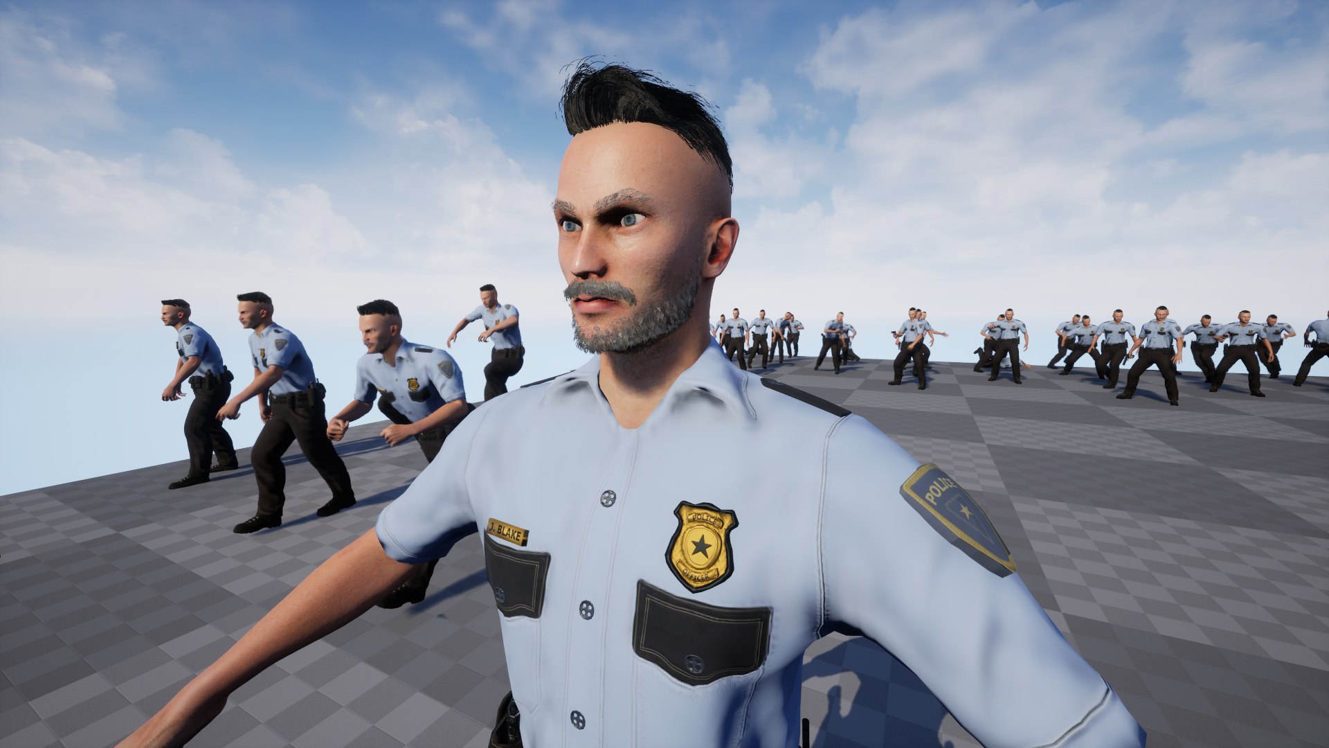 Policeman Model - TurboSquid 2359721