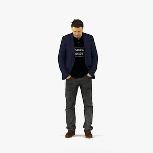 realistic human 3D model