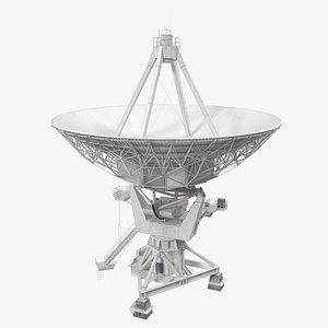Big Parabolic Satellite Dish