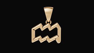 Aquarius pendant