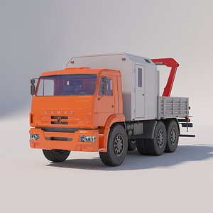 Mobile workshops PARM - (PARM) with a lathe KAMAZ 43114