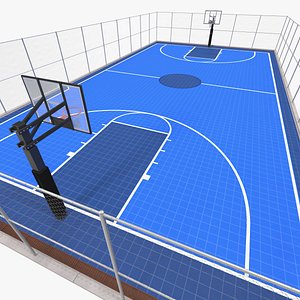 Outdoor Basketball Court