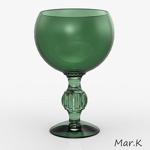 3dm glass goblet