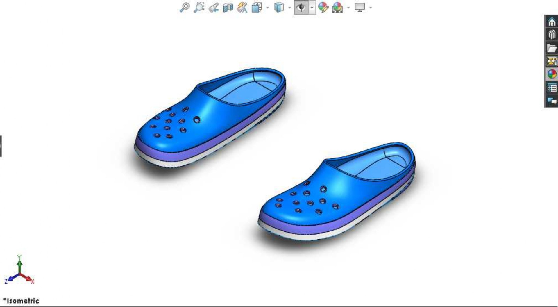 Realistic 3D Shoes Pair High-Quality Footwear Model 3D Model ...