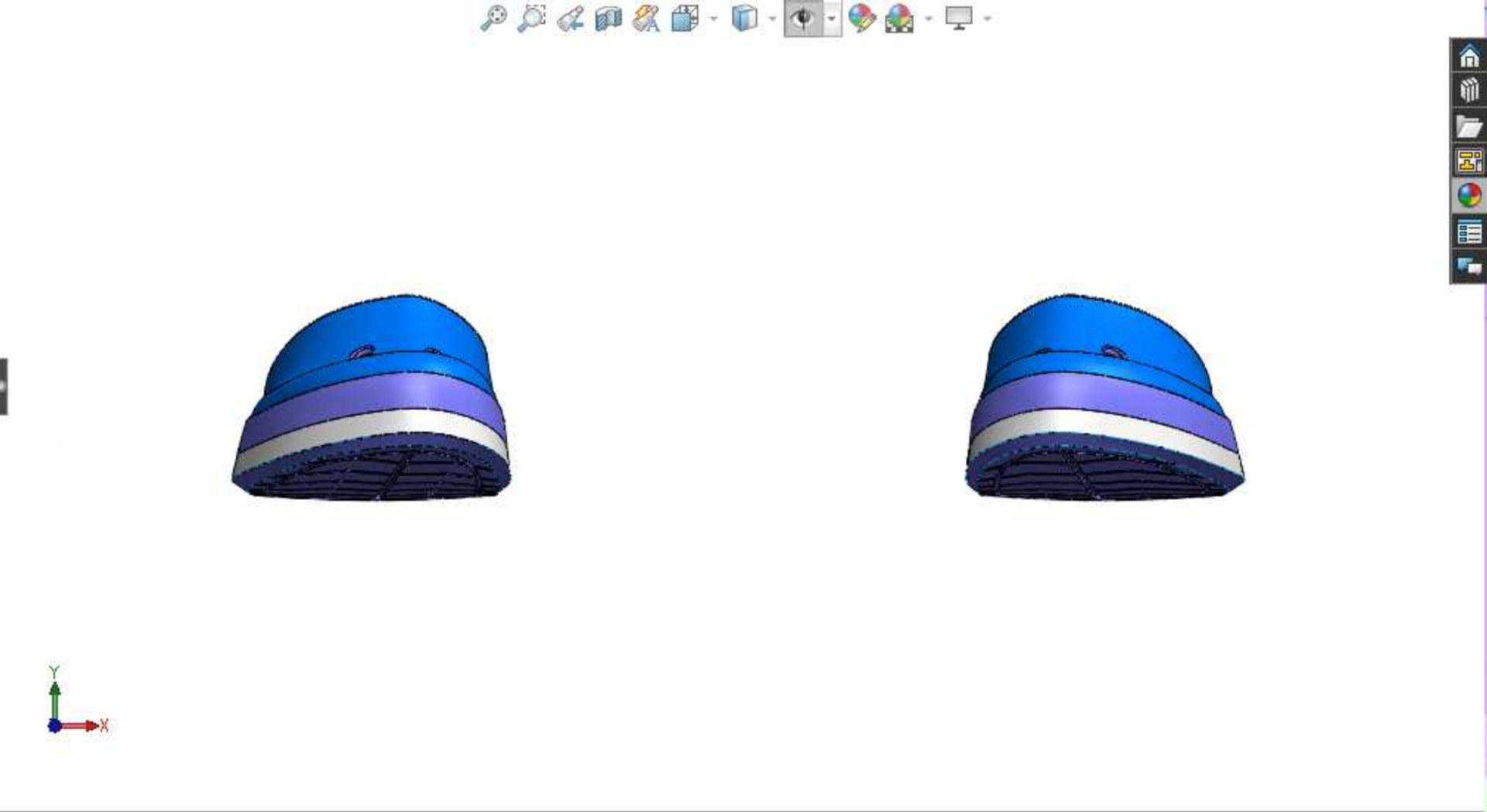 Realistic 3D Shoes Pair High-Quality Footwear Model 3D Model ...