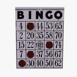 Download Free & Premium Bingo 3D Models | TurboSquid