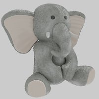 Elephant Plushie