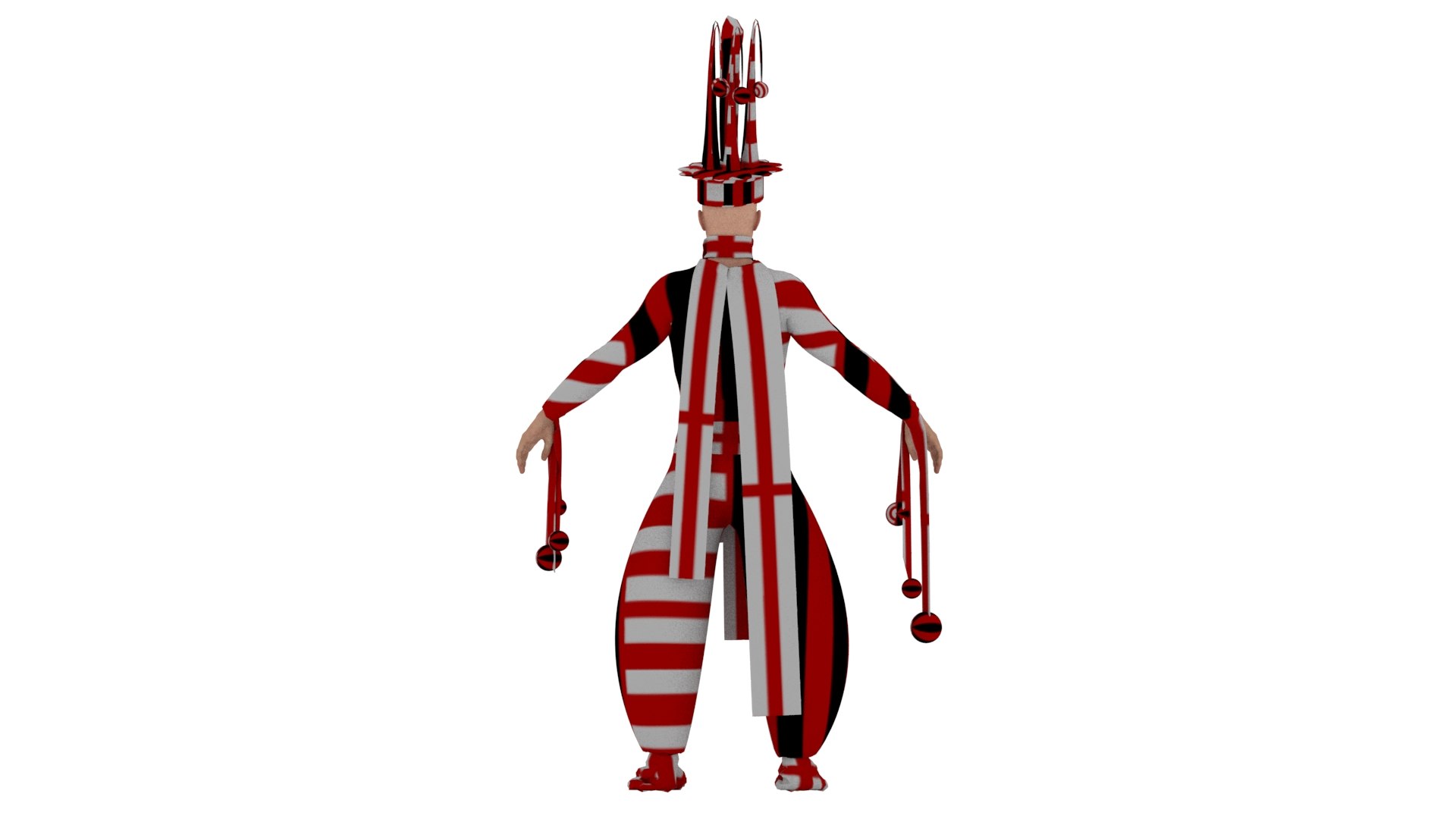 3D Jester Model - TurboSquid 1844491