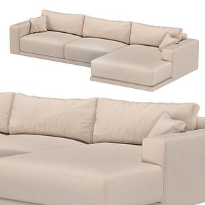 BELLA RIGHT-ARM SOFA-CHAISE SECTIONAL