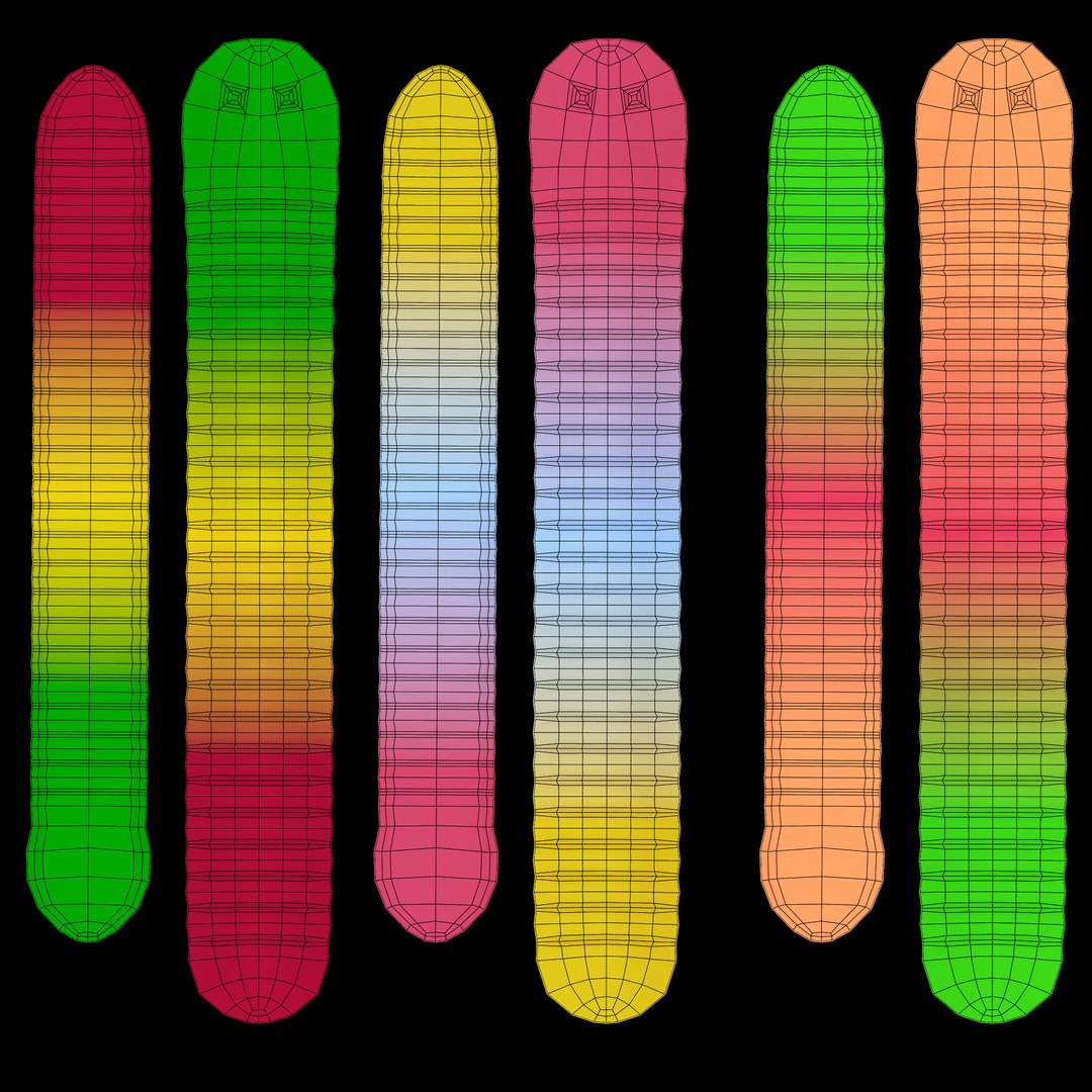 3D Gummy Worms model https://p.turbosquid.com/ts-thumb/nr/Y1R9Gf/UB/gummywormsuv/png/1630936669/1920x1080/fit_q87/5c8f551532f02fa7af832ee664eba1ecc4338517/gummywormsuv.jpg