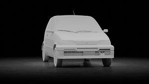 Fiat Cinquecento 1991 3D