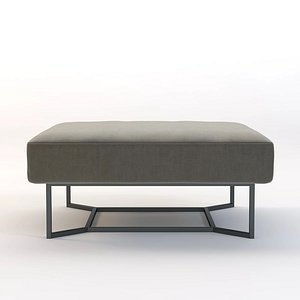 3D Bloc Ottoman GLOS 4813 by Gloster