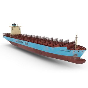 3D model Maersk La Paz Container Ship