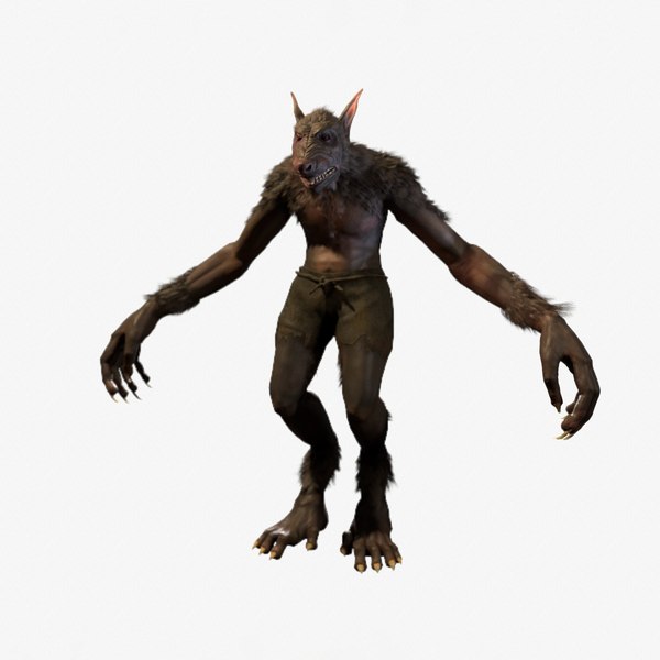 Rat man 3D model