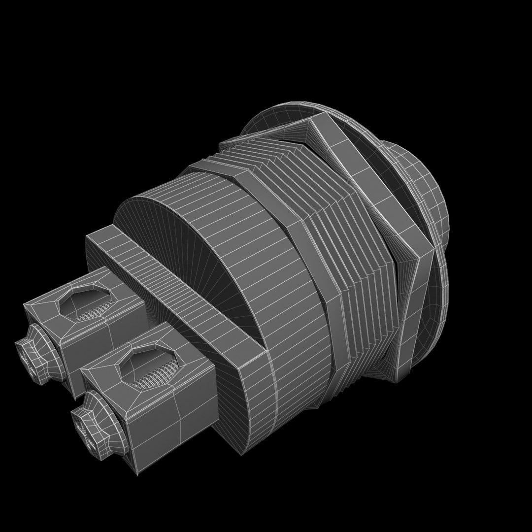 3d Push Button Red