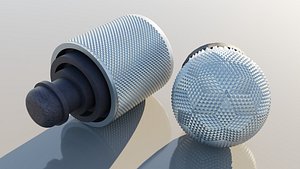 3D Knurling Stuff model